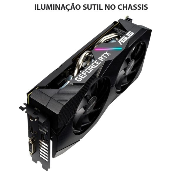 Placa de Vídeo Asus Dual NVIDIA GeForce RTX 2070 EVO V2 OC Edition, 8GB, GDDR6 - Imagem 3
