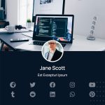 Cartão de Visita Digital com QR Code