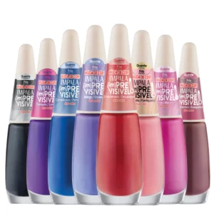 Kit 8 Esmaltes Impala Imprevisível Muda De Cor Nova Coleção Completa Duo Color Hipo* Lançamento